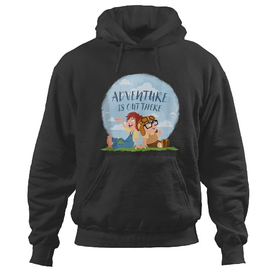 Disneyss Pixars Up Carl Ellie Adventure Is Out There Hoodies