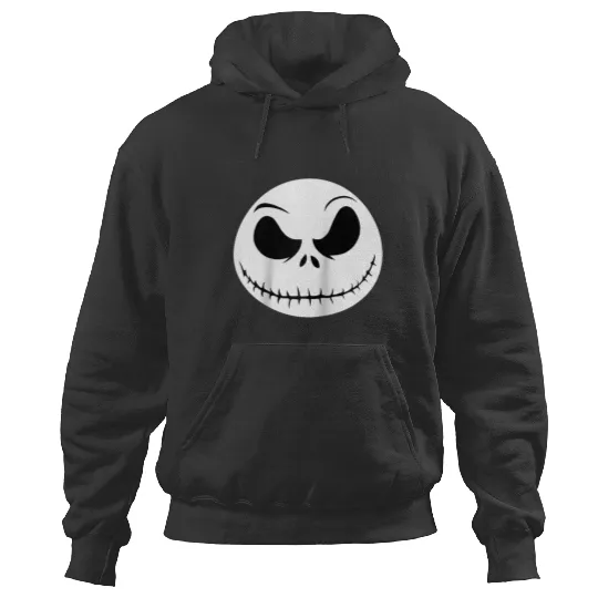 Disney The Nightmare Before Christmas Jack Big Face Raglan Baseball Tee Hoodies