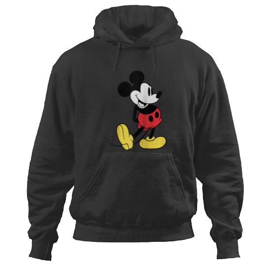Disney Mickey Mouse Classic Raglan Baseball Tee Hoodies