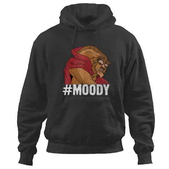 Disneyss Beauty And The Beast moody Beast Portrait Hoodies