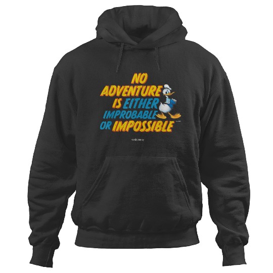 Disneyss 100 Walt Disneyss Quote Adventure Donald Duck D100 Hoodies