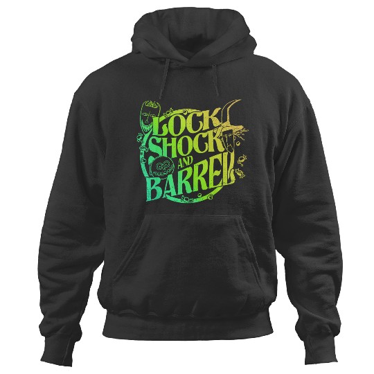 Disneyss The Nightmare Before Christmas Lock Shock Barrel V2 Hoodies