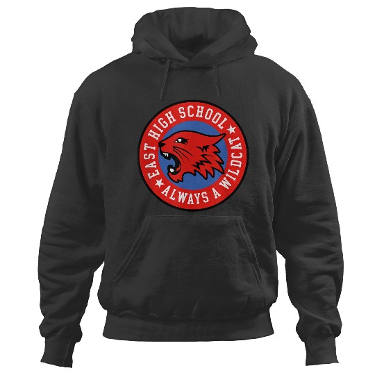 Disneyss High School Musical The Series Always A Wildcat Logo Hoodies