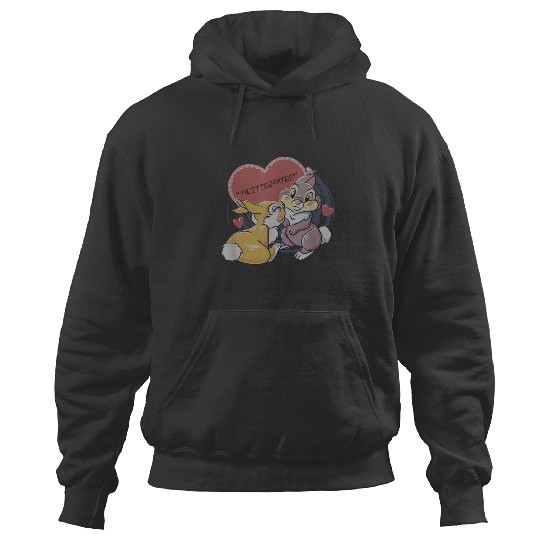 Disney Bambi Thumper Miss Bunny Valentines Day Hoodies