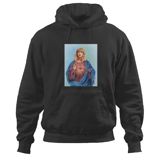 Discover taylor version saint holy card jesus eras tour Hoodies