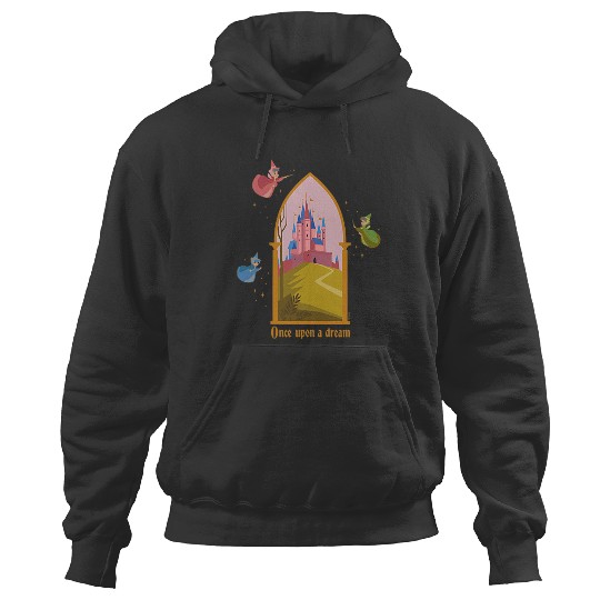 Discover Disney Princess Sleeping Beauty Castle Once Upon a Dream Hoodies