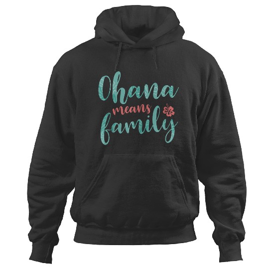 Disneyss Lilo Stitch Ohana Means Family Hoodies
