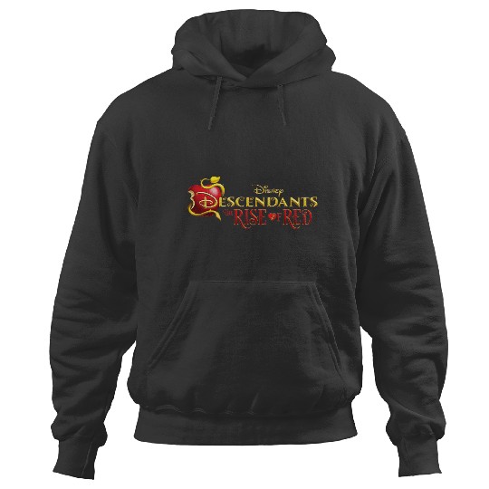 Discover Disney Descendants 4 The Rise of Red  Movie Logo Hoodies