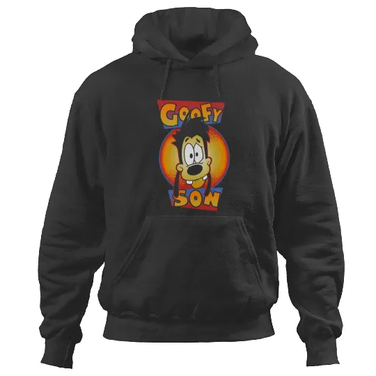 Discover Disney A Goofy Movie Max Goofy Son Big Face Hoodies