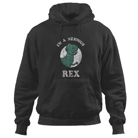 Discover Disney Pixarss Toy Story Im A Nervous Rex Dinosaur Premium Hoodies