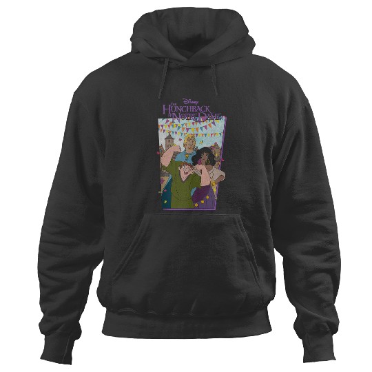 Discover Disneyss The Hunchback Of ND Iconic Group shots Poster Hoodies