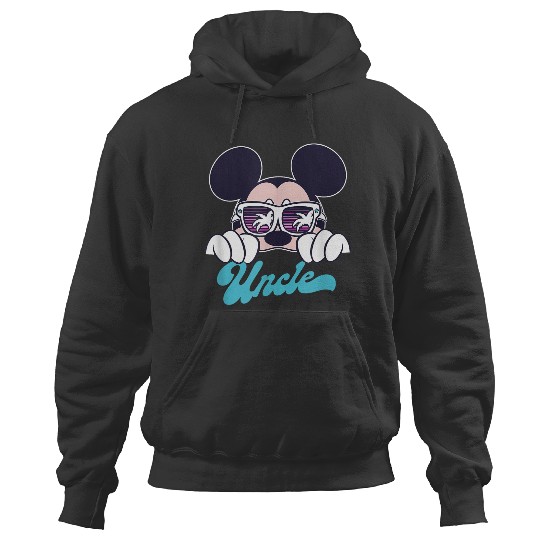 Discover Disney Mickey And Friends Mickey Summer Vibes Uncle Logo Hoodies