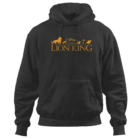 Discover Disneyss Lion King Gold Movie Logo Hoodies