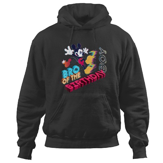 Discover Disney Mickey Mouse Family Star Bro Of The Birthday Boy Hoodies