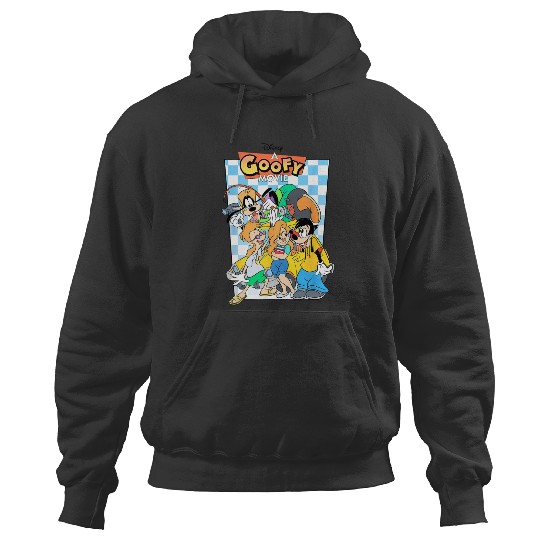 Discover Disney A Goofy Movie Iconic Group Shot Big Chest Poster Hoodies
