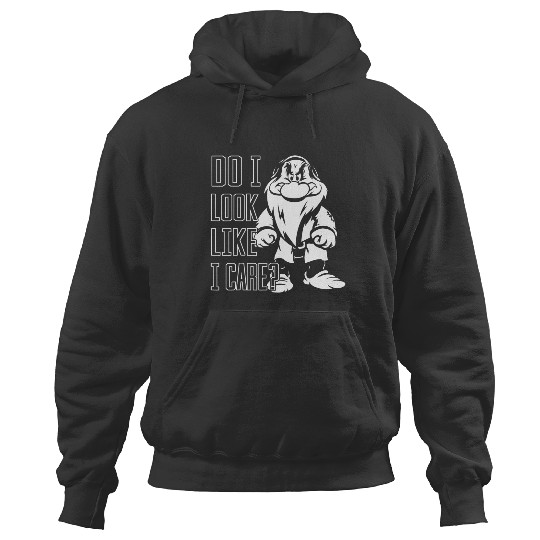 Discover Disney Snow White Grumpy Do I Look Like I Care Hoodies