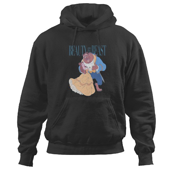 Discover Disney Beauty And The Beast Belle And Beast Classic Portrait Hoodies