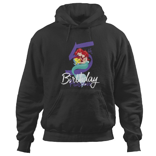 Discover Disney Little Mermaid Ariel 5th Birthday Princess Hoodies