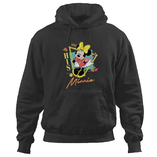 Discover Disney Minnie Mouse 90s Couples Matching His Minnie Hoodies