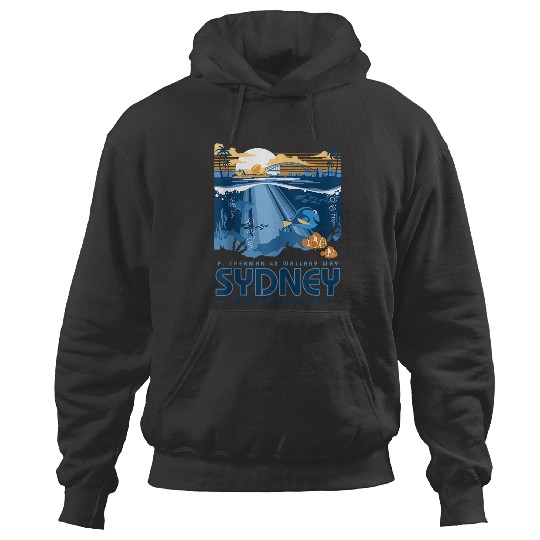 Disneyss Pixars Finding Nemo Sydney Australia Poster Hoodies