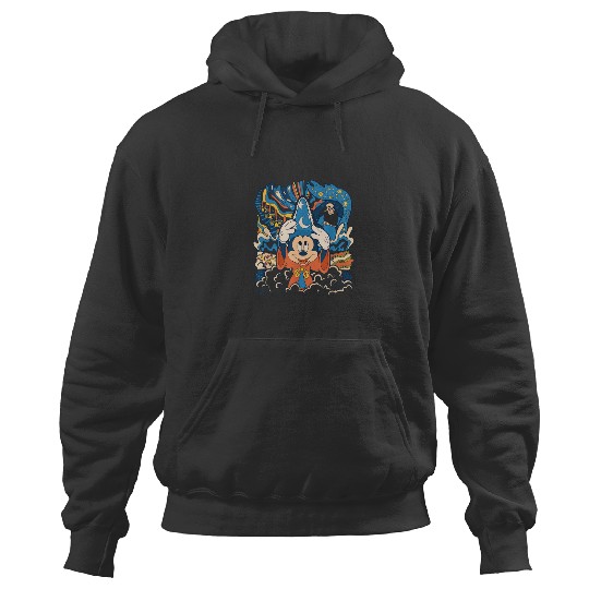 Discover Disney Fantasia Mickey Mouse Sorcerers Apprentic Hoodies