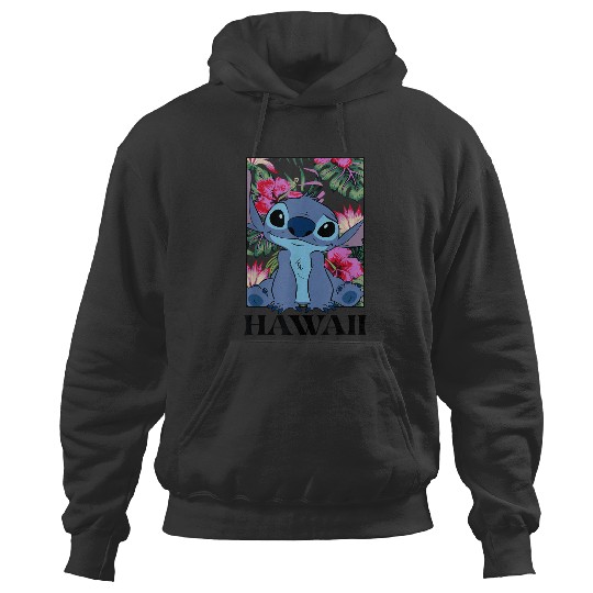 Discover Disney Lilo & Stitch Hawaii Hibiscus Cute Floral Hoodies