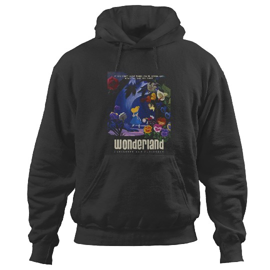 Discover Disney Alice In Wonderland Curious Wanderer Hoodies