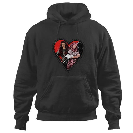 Disney Descendants The Rise Of Red Red & Bridget Heart Hoodies