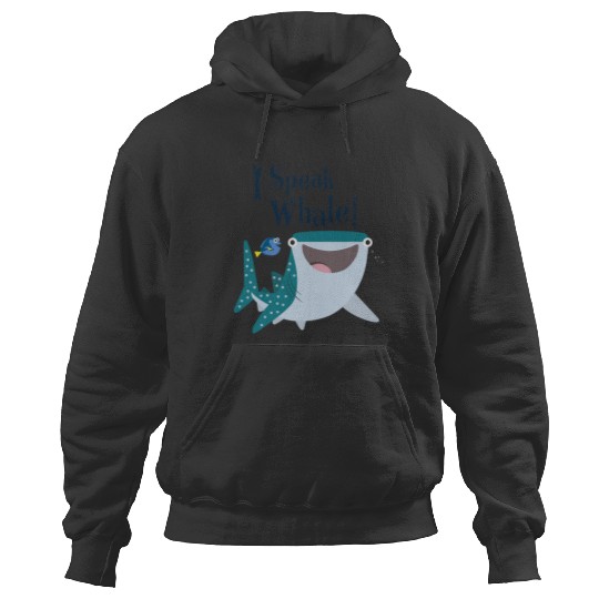 Disney Pixar Finding Dory Destiny & Dory I Speak Whale! Logo Hoodies