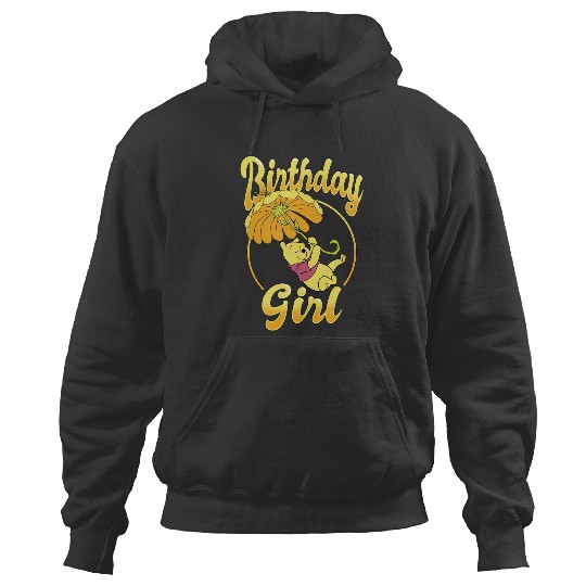 Disney Winnie The Pooh Birthday Girl Floral Hoodies