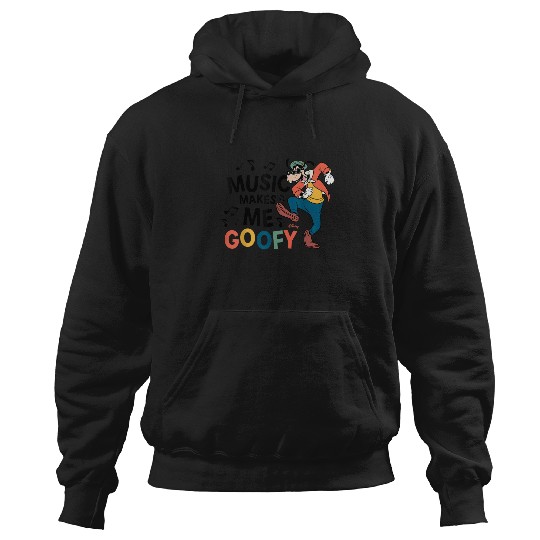 Disney Music Makes Me Goofy Hoodies