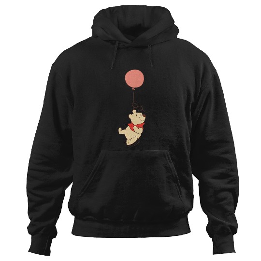 Disney Winnie The Pooh Balloon Flight Corner Picture Hoodies