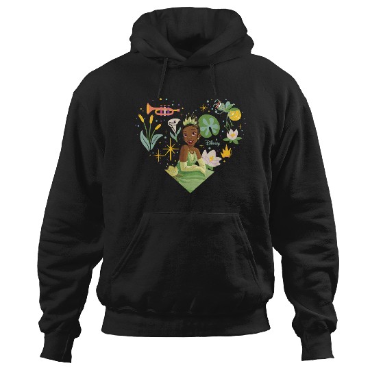 Disney Princess Tiana Nature Heart Hoodies