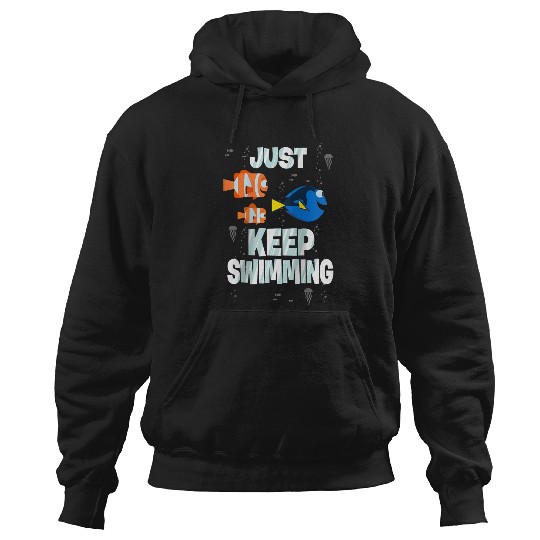 Disneyss Pixars Finding Dory Just Keep Swimming Hoodies