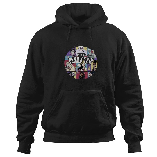 Disney Villains Wicked Circle 2024 Family Trip V Hoodies