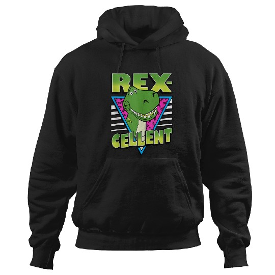 Disneyss Pixars Toy Story 4 Retro Rex cellent Portrait Hoodies