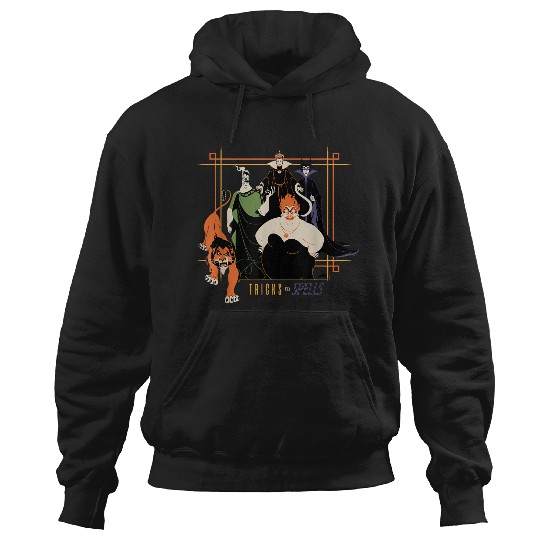 Disney Villains Spooky Squad Tricks And Spells Halloween 2024 Hoodies