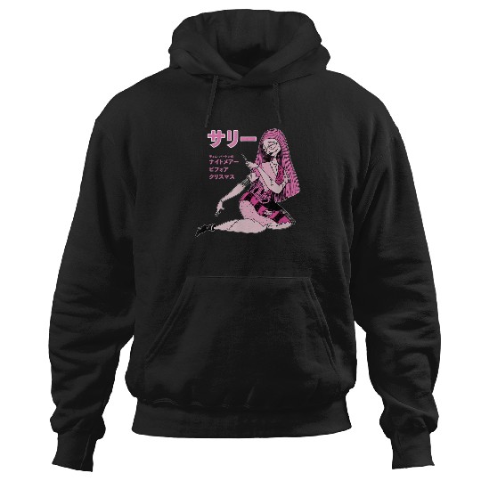 Disney The Nightmare Before Christmas Sally Kanji Poster Hoodies