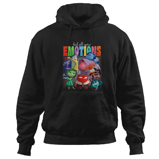 Discover Disney Pixar Inside Out 2 Feel All Your Emotions Hoodies