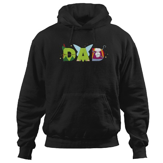 Disney Peter Pan Tinker Bell Fathers Day Birthday Best Dad Hoodies