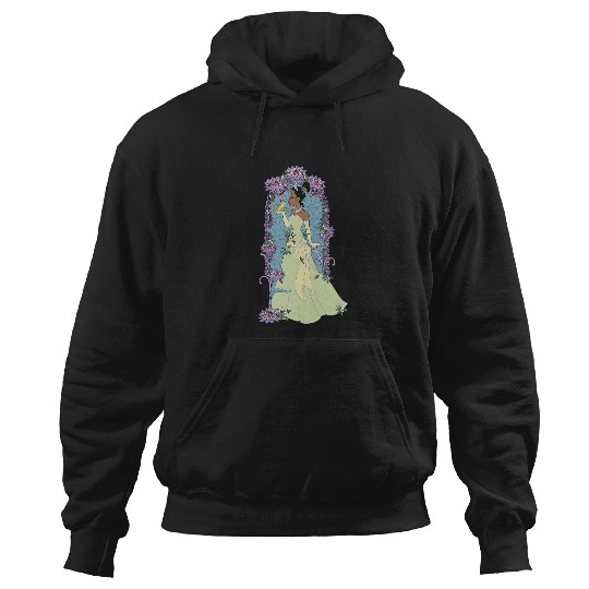 Disney Princess And The Frog Tiana Floral KISSss Hoodies