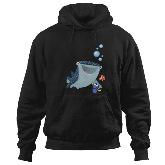 Disney Pixar Finding Dory Marlin & Destiny The Whale Sketch Hoodies