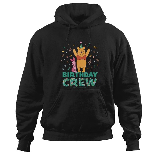 Disney Winnie The Pooh Piglet Birthday Crew Party Matching Hoodies