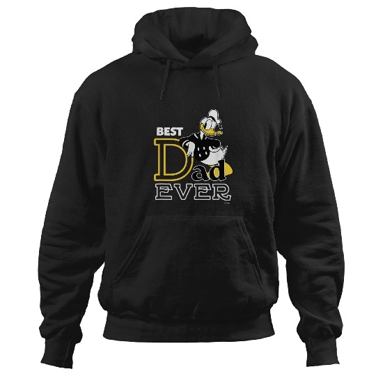 Disney Donald Duck Best Dad Ever Family Trip Fat Hoodies
