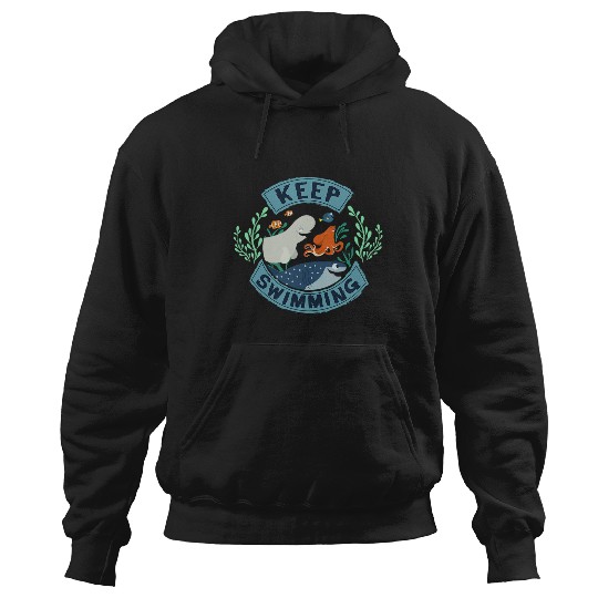 Disney Pixar Finding Dory Hank & Destiny Keep Swimming Hoodies