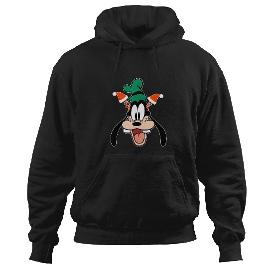 Disney Goofy Christmas Santa Hat Holiday Headban Hoodies
