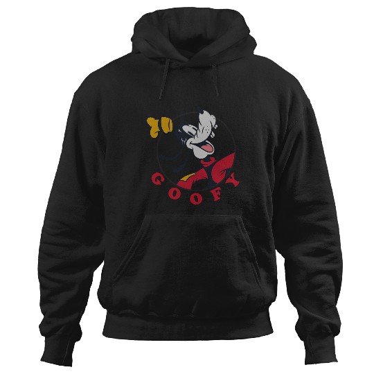 Disney Mickey And Friends Original Goofy Cartoon Icon Circle Hoodies