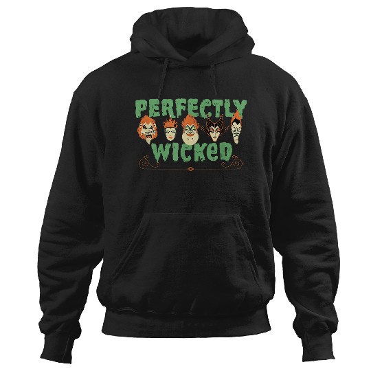Disney Villains Spooky Squad Perfectly Wicked Halloween 2024 Hoodies