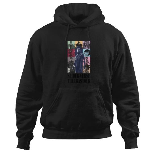 SpiderVerse Eras Tour with title Hoodies
