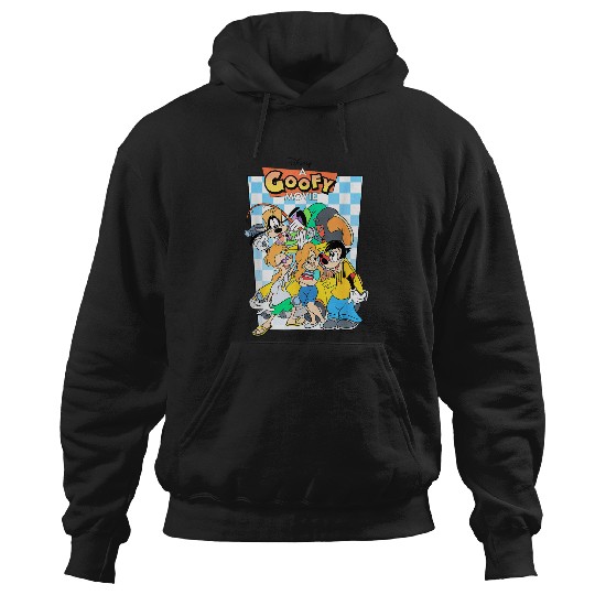 Disney A Goofy Movie Iconic Group Shot Big Chest Poster Hoodies